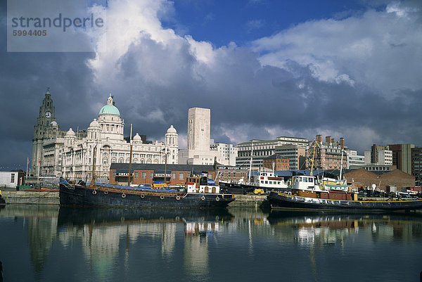 Europa Großbritannien UNESCO-Welterbe England Liverpool Merseyside