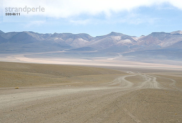 Altiplano-Wüste in der Nähe von Laguna Colorada  Southwest Highlands  Bolivien  Südamerika