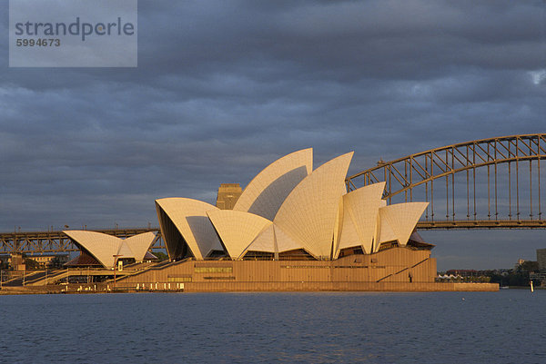 Hafen Wohnhaus Pazifischer Ozean Pazifik Stiller Ozean Großer Ozean Australien New South Wales Oper Sydney