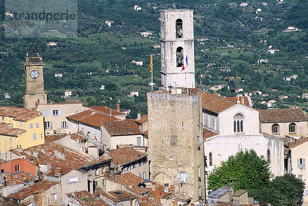 Die Altstadt  Grasse  Alpes Maritimes  Cote d ' Azur  Provence  Frankreich  Mediterranean  Europa