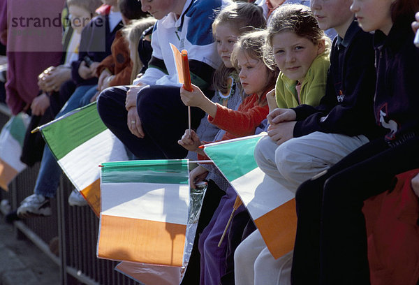 St. Patricks Parade  Patrick Street  Dublin  County Dublin Eire (Irland)  Europa