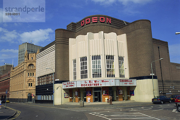 Odeon Leicester  an der Ecke von Queen Street und Rutland Street  Leicester  England  Vereinigtes Königreich  Europa