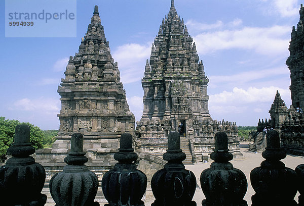 Hindu-Tempel von Candi Prambanan  UNESCO Weltkulturerbe  Region Yogyakarta  Insel Java  Indonesien  Südostasien  Asien