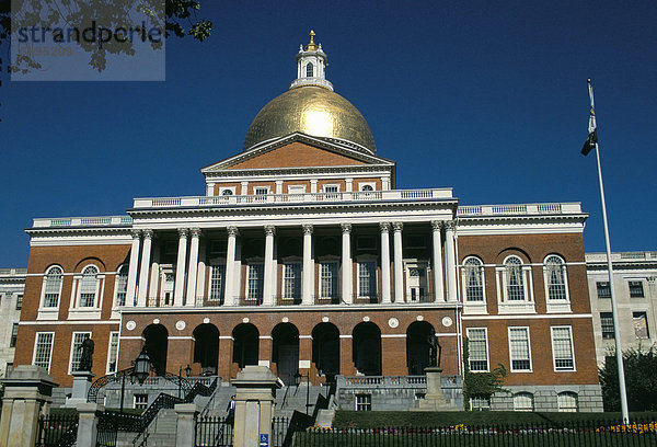 Die neue State House  datierend von 1795  Massachusetts State House  Boston  Massachusetts  Neuengland  Vereinigte Staaten von Amerika  Nordamerika