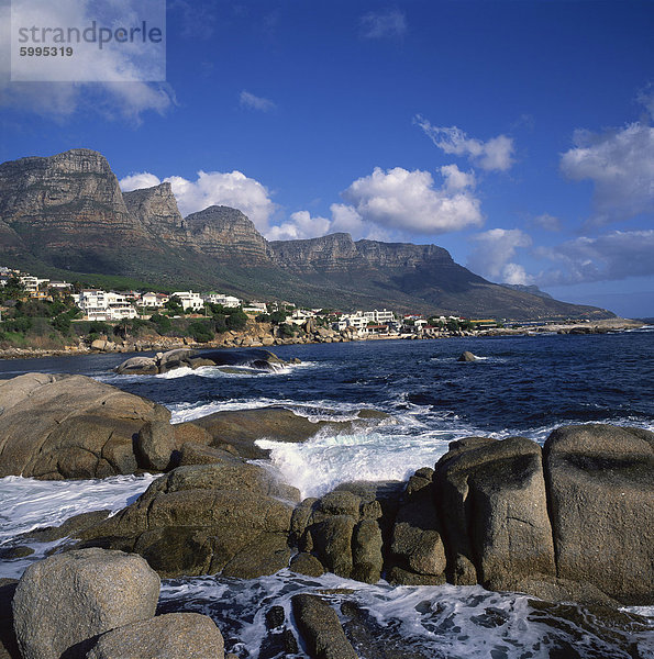 Kleinstadt nahe Kapstadt auf der Cape Peninsula  Südafrika  Afrika