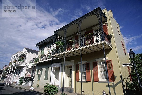 Nordamerika Bourbon Street French Quarter Louisiana New Orleans