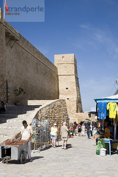 Medina Wand  Hammamet  Tunesien  Nordafrika  Afrika