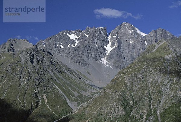 Burnett Berge östlich der Tasman-Tal  Mount Cook Nationalpark  Südalpen  Canterbury  Südinsel  Neuseeland  Pazifik