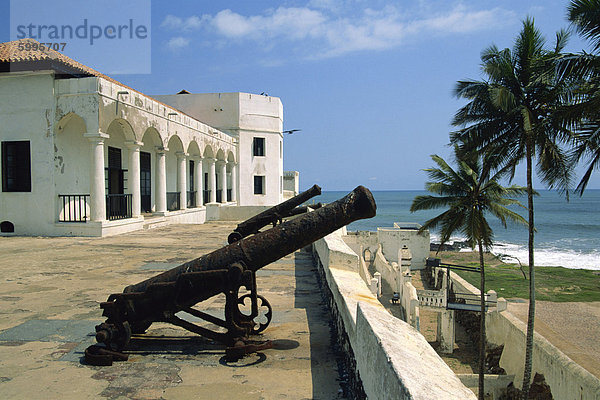 St. Georges Fort  älteste Fort gebaut von Portugiesen in der  Elmina  Ghana  Westafrika  Sahara