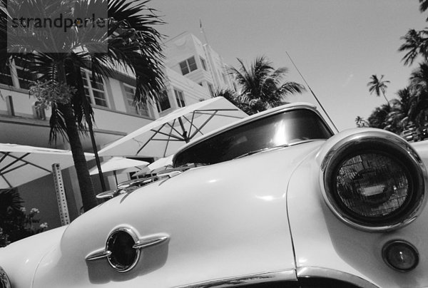50er Jahre Auto  South Beach  Miami Beach  Florida  USA