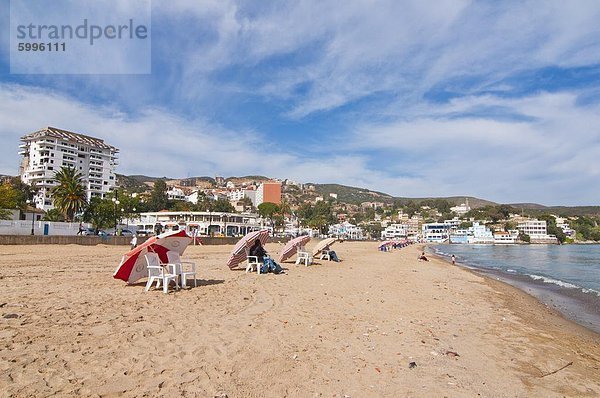 Strand von Rizi Amour  Annaba  Algerien  Nordafrika  Ostafrika