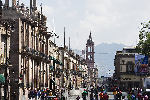 City Center Gebäude  Morelia  Michoacán Zustand  Mexiko  Nordamerika