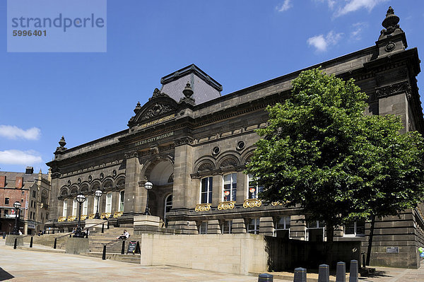 Leeds City Museum  das in das alte Gebäude  Millennium Square  Leeds  West Yorkshire  England  Vereinigtes Königreich  Europa Leeds-Institut