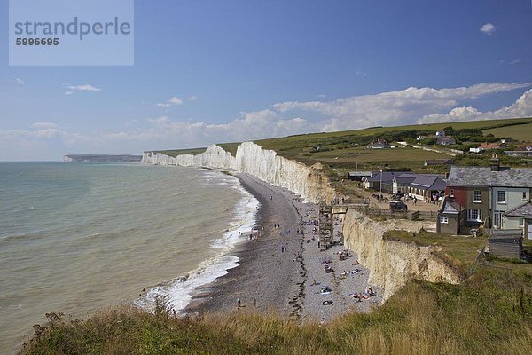 Birling spielte Lücke  Ost-Sussex  England  Vereinigtes Königreich  Europa