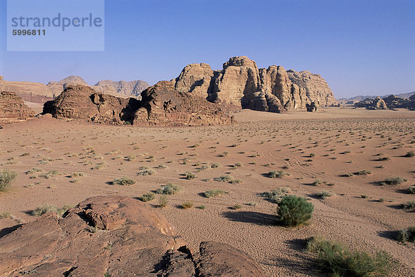 Wüste  Wadi Rum  Jordanien  Naher Osten