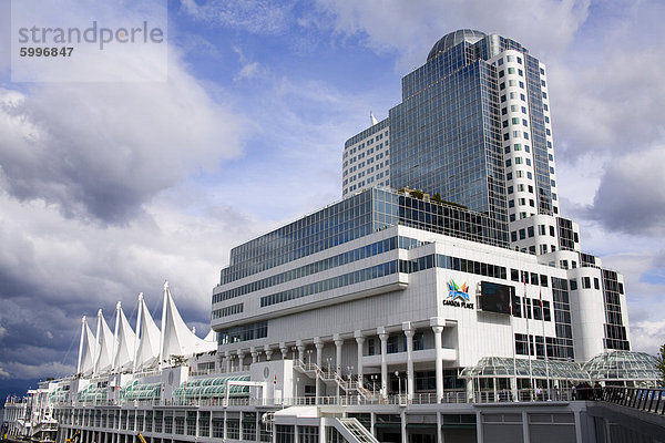 Canada Place  Vancouver  British Columbia  Kanada  Nordamerika