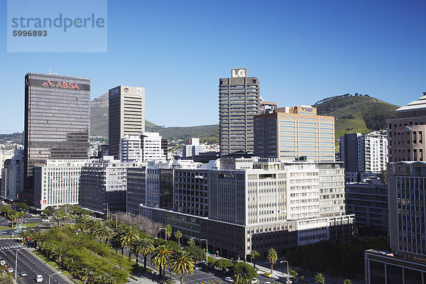 Wolkenkratzer Adderley Street  City Bowl  Cape Town  Western Cape  Südafrika  Afrika