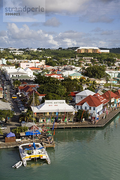 St. Johns Hafengebiet  Insel Antigua  Antigua und Barbuda  Leeward Islands  Lesser Antilles  Westindische Inseln  Karibik  Mittelamerika