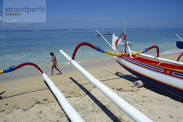 Sanur Beach  Bali  Indonesien  Südostasien  Asien