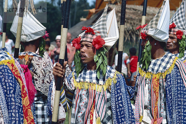 Beerdigung Prozession  Bali  Indonesien  Südostasien  Asien