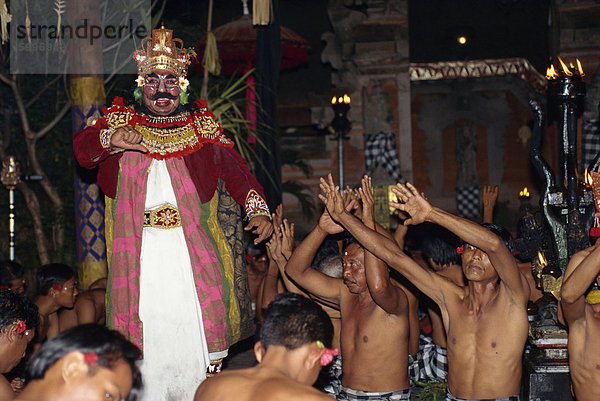 Kecak Tanz  Bali  Indonesien  Südostasien  Asien