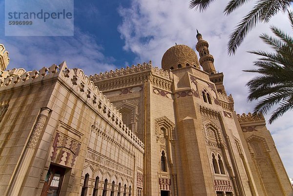 Abu El-Abbas Moschee  Alexandria  Ägypten  Nordafrika  Afrika