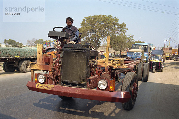 Transport  Chittorgarh  Rajasthan Indien  Asien
