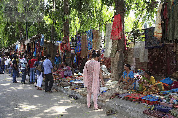 Janpath Market  Delhi  Indien  Asien