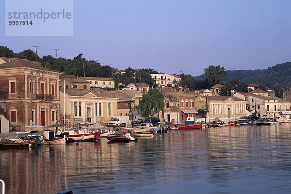 Hafen von Gaios  Paxos  Ionische Inseln  Griechenland  Europa