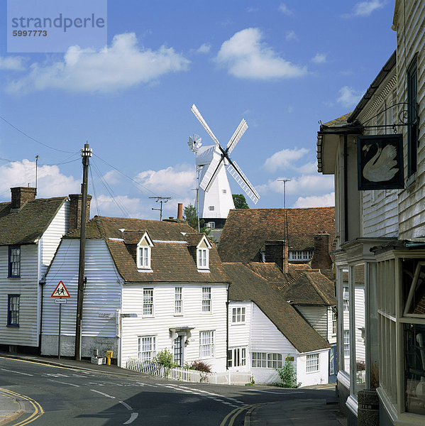 Windmühle  Cranbrook  Kent  England  Vereinigtes Königreich  Europa