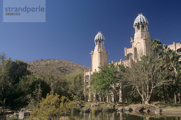 Der Palast der vergessenen Stadt  wichtige touristische Attraktion und Hotel  Sun City  North West Province  Südafrika  Afrika