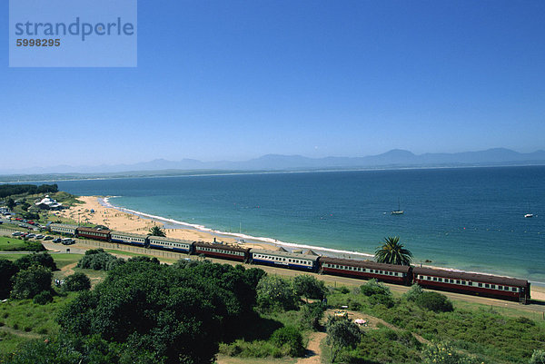 Santos Beach und Santos express alte Zug  Südafrika  Afrika