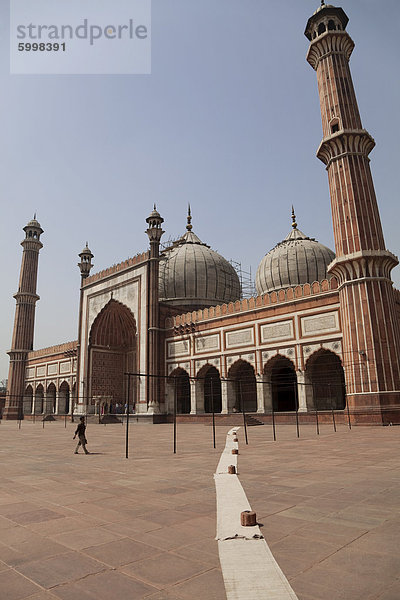 Jami Masjid Moschee  Old Delhi  Indien  Asien