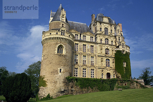 Château de Brissac  Brissac-Quitte  südlich von Angers im Pays De La Loire  Frankreich  Europa