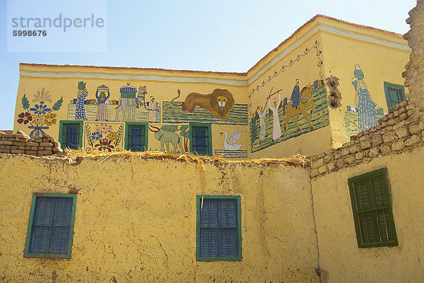 Nordafrika Tradition Architektur Besuch Treffen trifft Symbol Afrika Ägypten Mekka