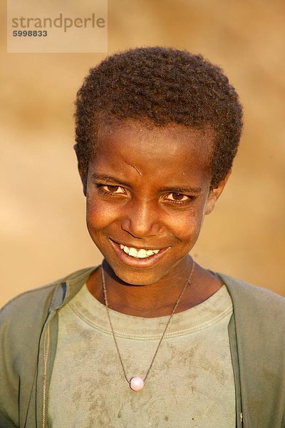 Lalibela junge  Lalibela  Wollo  Äthiopien  Afrika