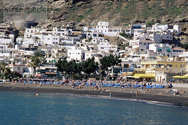 Playa de Mogan  Gran Canaria  Kanarische Inseln  Spanien  Atlantik  Europa