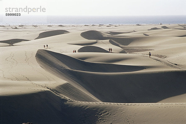 Sanddünen  Maspalomas  Gran Canaria  Kanarische Inseln  Spanien  Europa