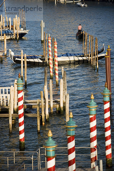 Canal Grande  Venedig  Veneto  Italien  Europa