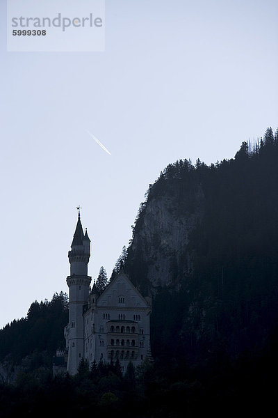 Schloss Neuschwanstein  Bayern  Deutschland  Europa