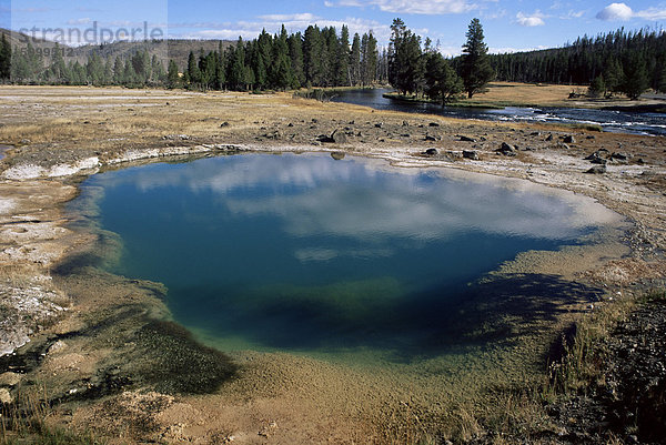 Vereinigte Staaten von Amerika USA Nordamerika UNESCO-Welterbe Yellowstone Nationalpark Wyoming