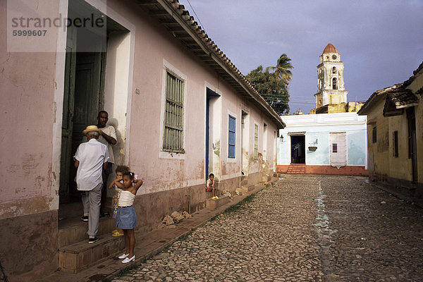 Straße in Trinidad  Kuba  Westindische Inseln  Mittelamerika