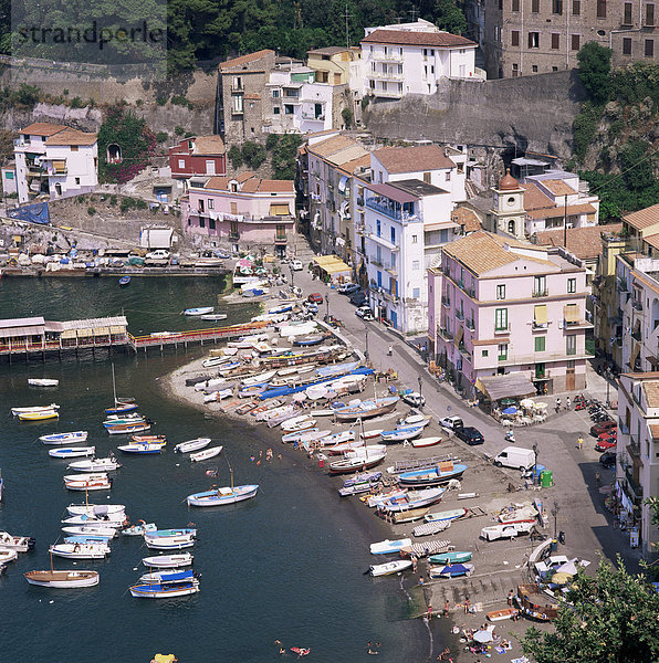 Marina Grande  Sorrento  Costiera Amalfitana  Amalfiküste  UNESCO World Heritage Site  Campania  Italien  mediterrane  Europa