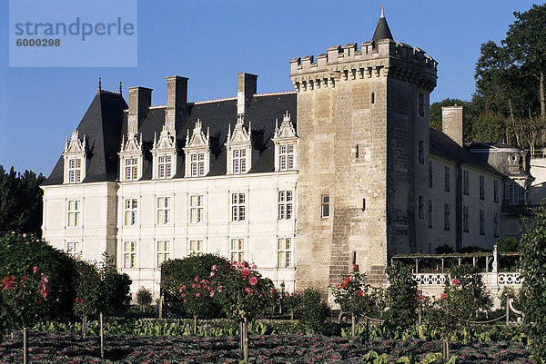 Château de Villandry  UNESCO Weltkulturerbe  Indre-et-Loire  Loire-Tal  Centre  Frankreich  Europa