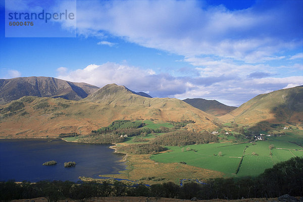 Crummock Wasser  Lake District-Nationalpark  Cumbria  England  Vereinigtes Königreich  Europa