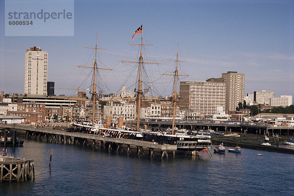 Portsmouth  Grafschaft Hampshire  England  Vereinigtes Königreich  Europa