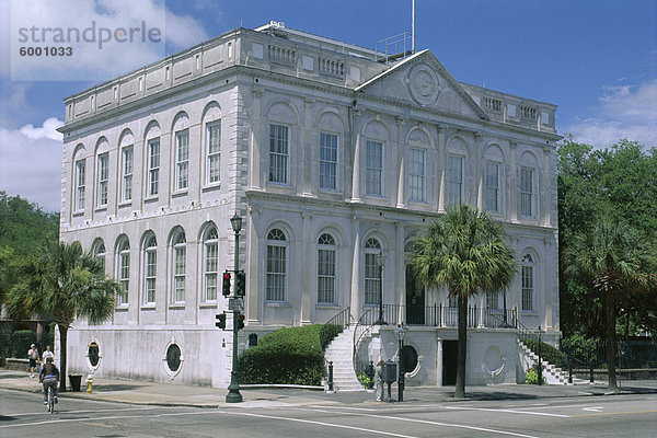 Rathaus von Charleston aus 1801 im historischen Zentrum  Charleston  South Carolina  Vereinigte Staaten von Amerika (U.S.A.)  Nordamerika