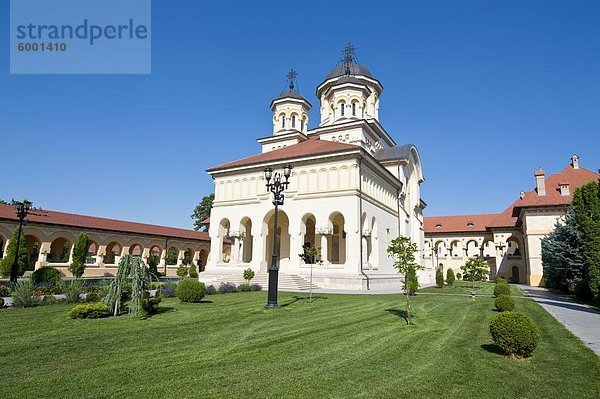 Orthodoxe Kathedrale  Gyulafehervar Zitadelle  Alba Julia  Siebenbürgen  Rumänien  Europa