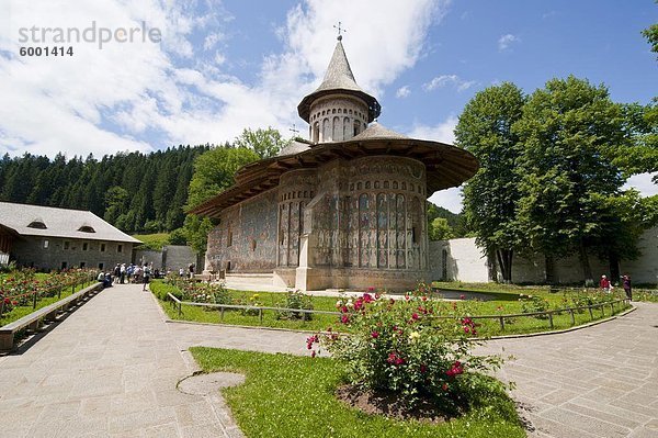Voronet Kloster in der Bukowina  UNESCO World Heritage Site  Rumänien  Europa