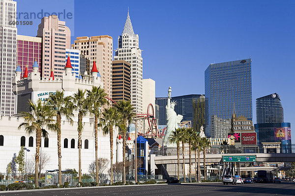 New York New York Casino und CityCenter Komplex  Las Vegas  Nevada  Vereinigte Staaten von Amerika  Nordamerika